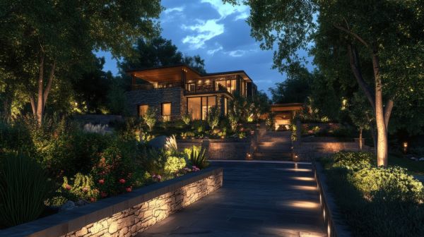Macon Landscape Lighting Service